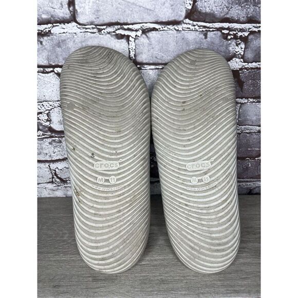Crocs Mellow Recovery Grey Bone Slides Sandals Slip On Slides Men Sz 11M US/44EU - Picture 11 of 16